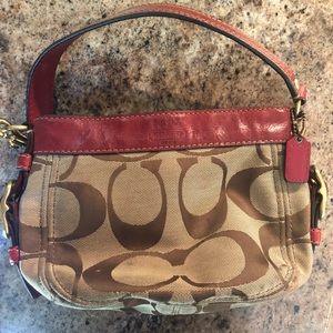 Mini Coach Monogram Handbag